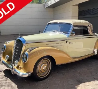 MERCEDES-BENZ-220A CABRIOLET – 1952