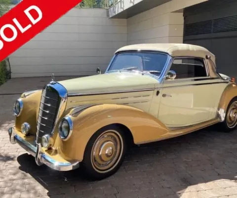 MERCEDES-BENZ-220A CABRIOLET – 1952