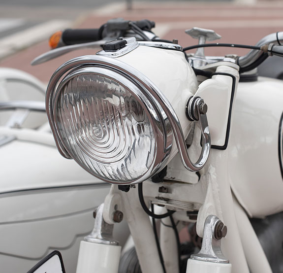 Faro BMW R50 CON SIDECAR -1959