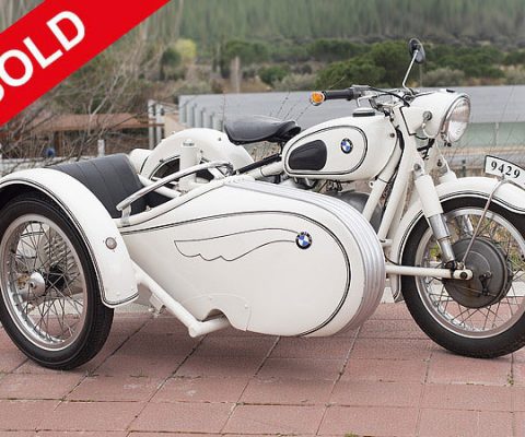 BMW R50 con Sidecar